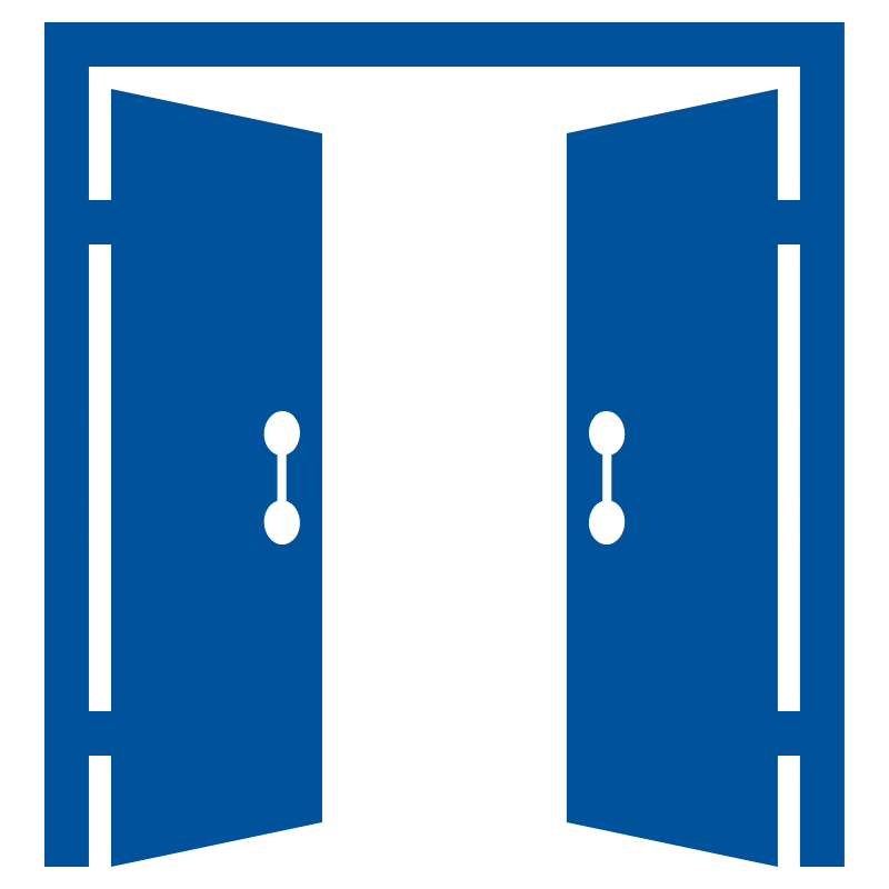 Aluminium Door Icon